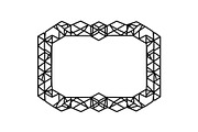 Polygon Frame & Label Bundle, an Illustration by Creativeshirt (Thumbnail 17 of 51)