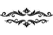 Vintage Floral Divider Bundle, a Decorative Illustration by Designer_Momina (Thumbnail 4 of 21)