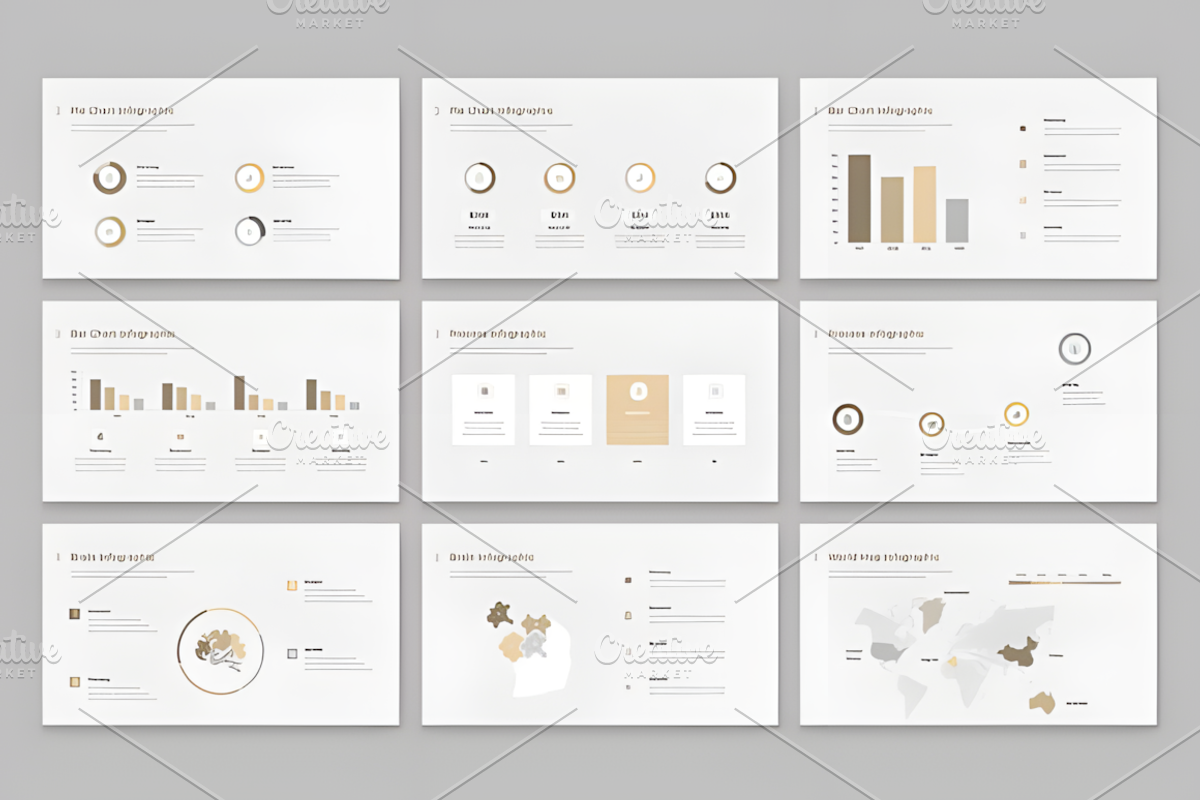 60+ Simple and Modern Presentation, a Presentation Template by Design Station (Photo 8 of 8)