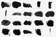 98 Stamp Paint Dab Photoshop Brushes, a Brush Add-On by SimplDesign (Thumbnail 3 of 6)