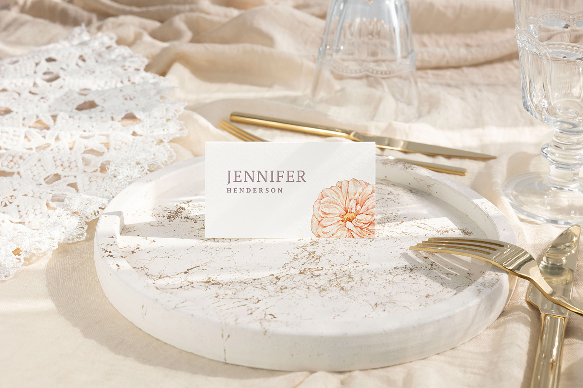 Beryl - Wedding Invitation Suite, an Invitation Template by CinderHeart Designs (Photo 4 of 10)