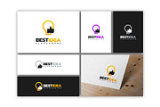 Set of Best Idea logo designs, a Branding & Logo Template by Lucky Creative (Thumbnail 4 of 5)