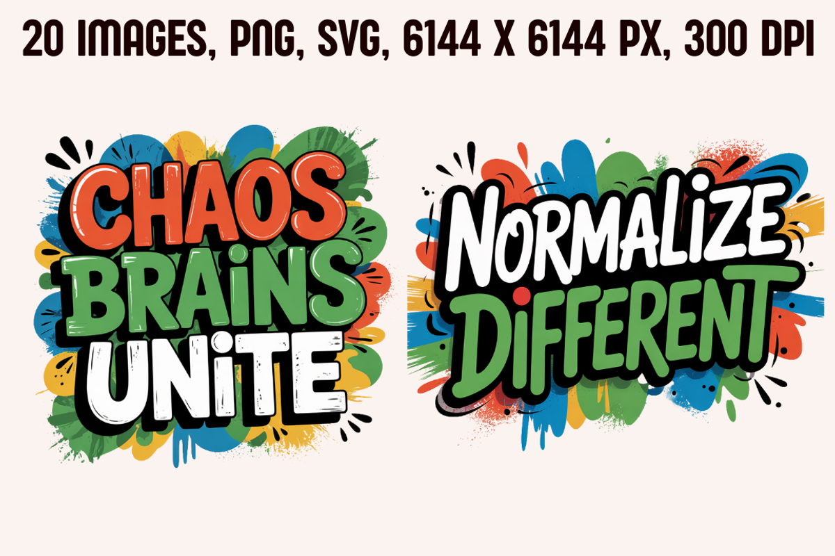 Autism Awareness Graffiti Quotes, an Object Graphic by PrintHaven Designs (Photo 2 of 10)