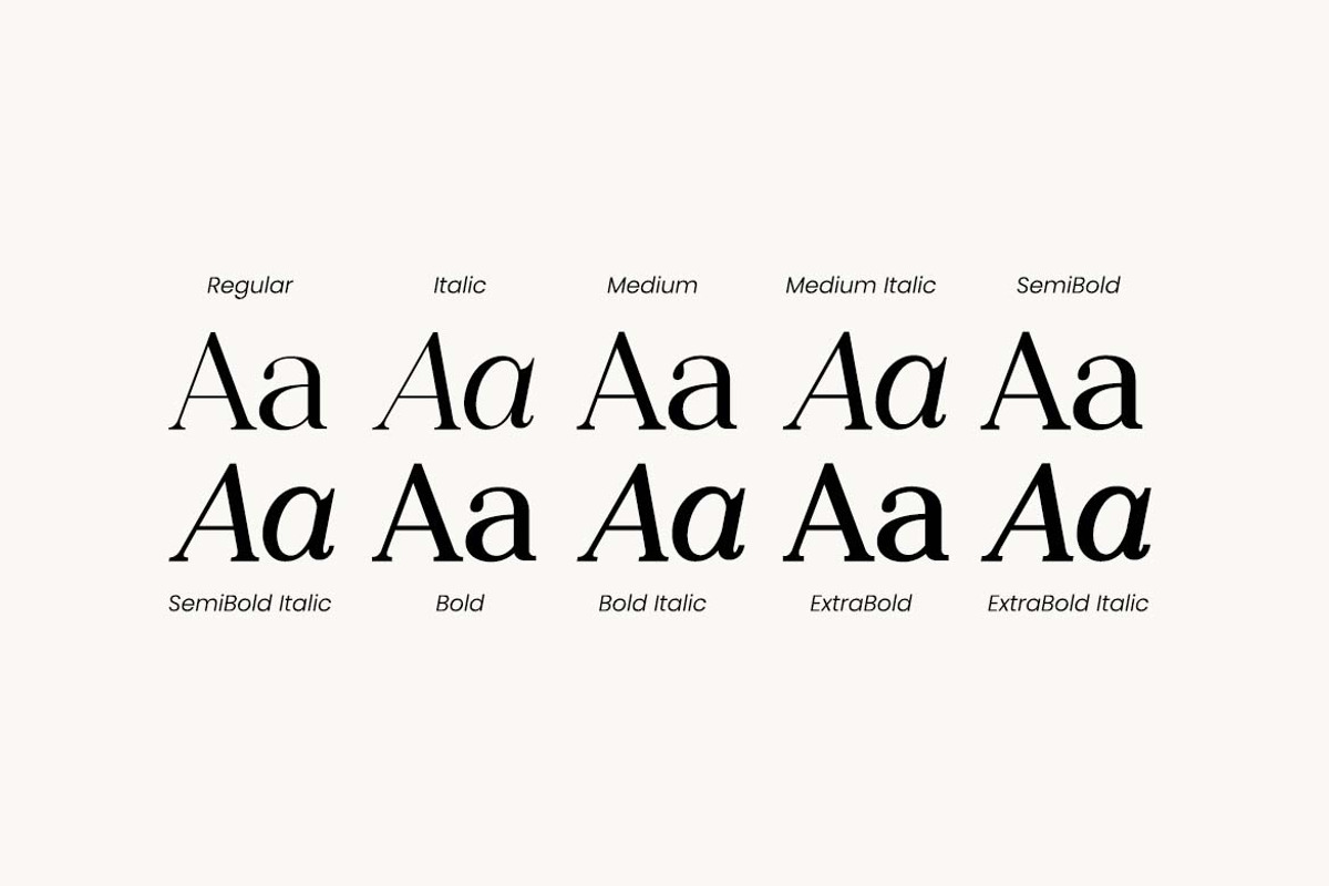 Palatines Serif Display Family Font, a Serif Font by UICreative (Photo 10 of 13)