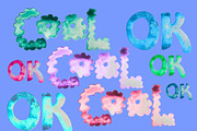 Watercolor Words Clip Art Words, a Decorative Illustration by Eryn Rose Design (Thumbnail 10 of 13)