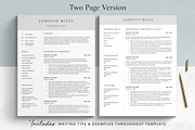 IT Tech Executive Resume Template, a Resume Template by Get Landed (Thumbnail 3 of 12)