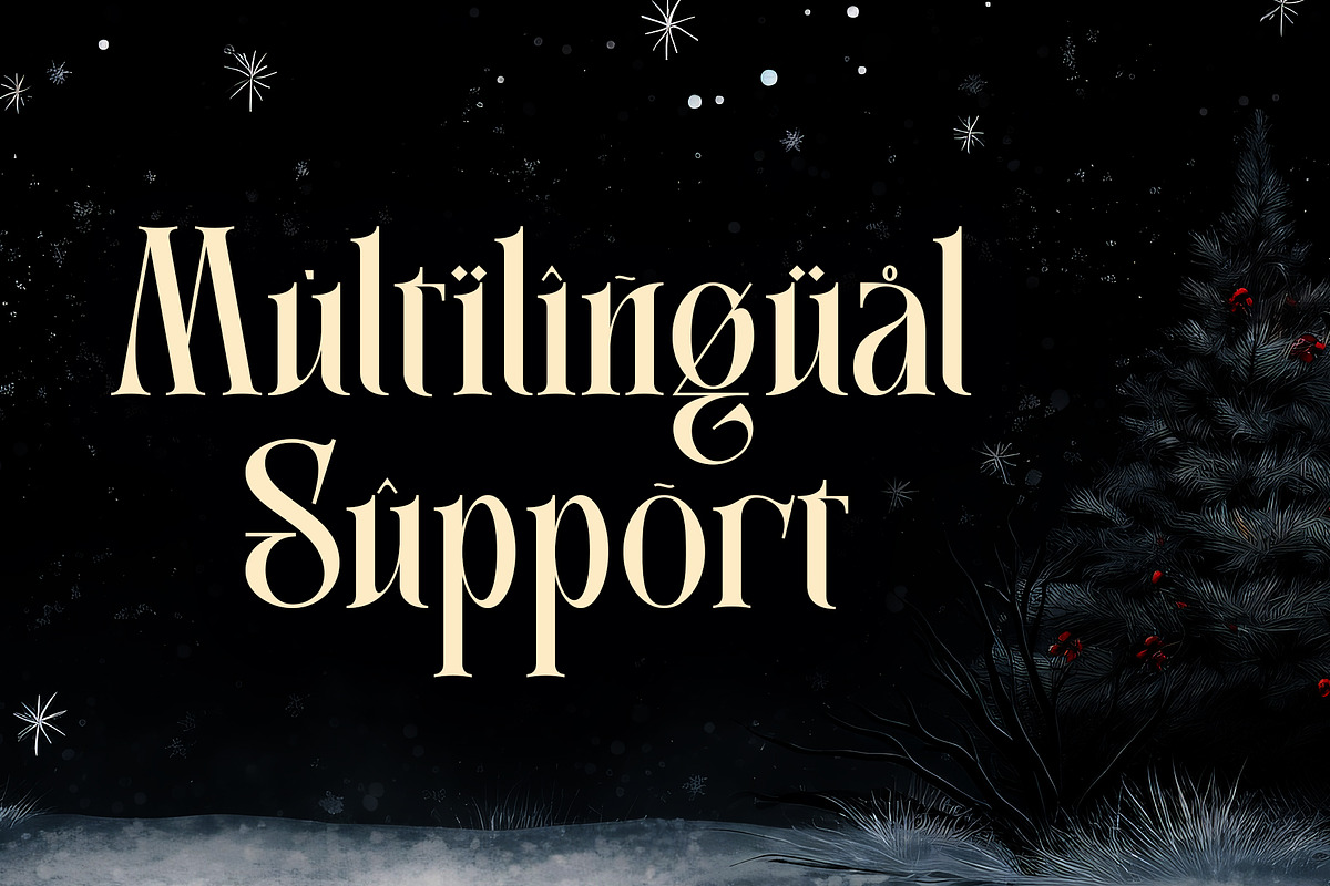Christmas Fecsival – Elegant Serif, a Serif Font by Letterara (Photo 14 of 15)