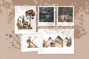 Autumn Forest. Watercolor set, an Animal Illustration by Kreker Kate (Thumbnail 2 of 9)