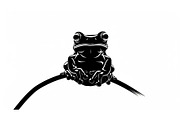 Frog Silhouette Vector Bundle, an Illustration by jahid234 (Thumbnail 39 of 46)