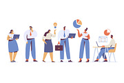 Vector People 200+ Bundle, a Person Illustration by Vector_Art (Thumbnail 13 of 28)