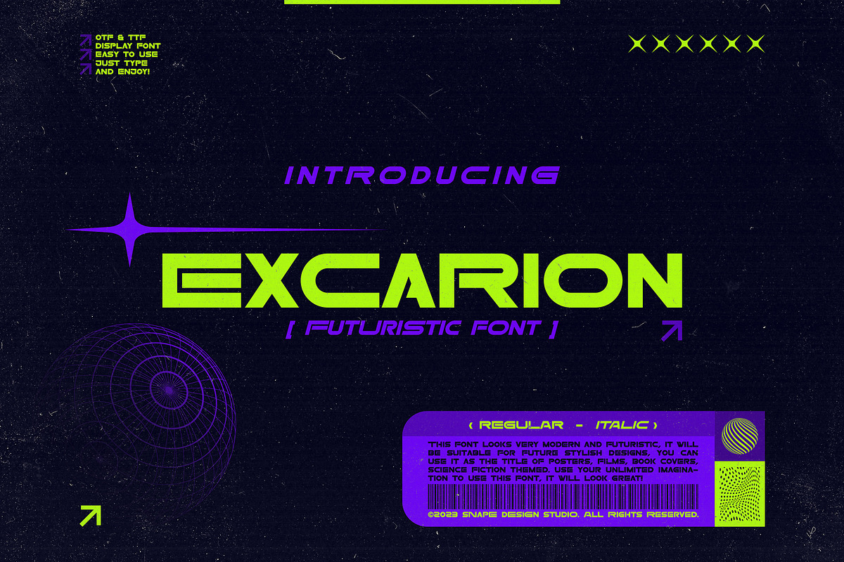 Technology Font, a Sans Serif Font by Creative_Graphic (Photo 2 of 5)