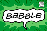 Babble, a Font by Comicraft Fonts (Thumbnail 1 of 3)