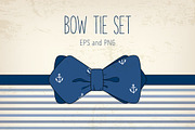 Vector bow tie set, an Object Graphic by Paper Cards (Thumbnail 1 of 2)