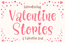 Valentine Stories is a handwritten