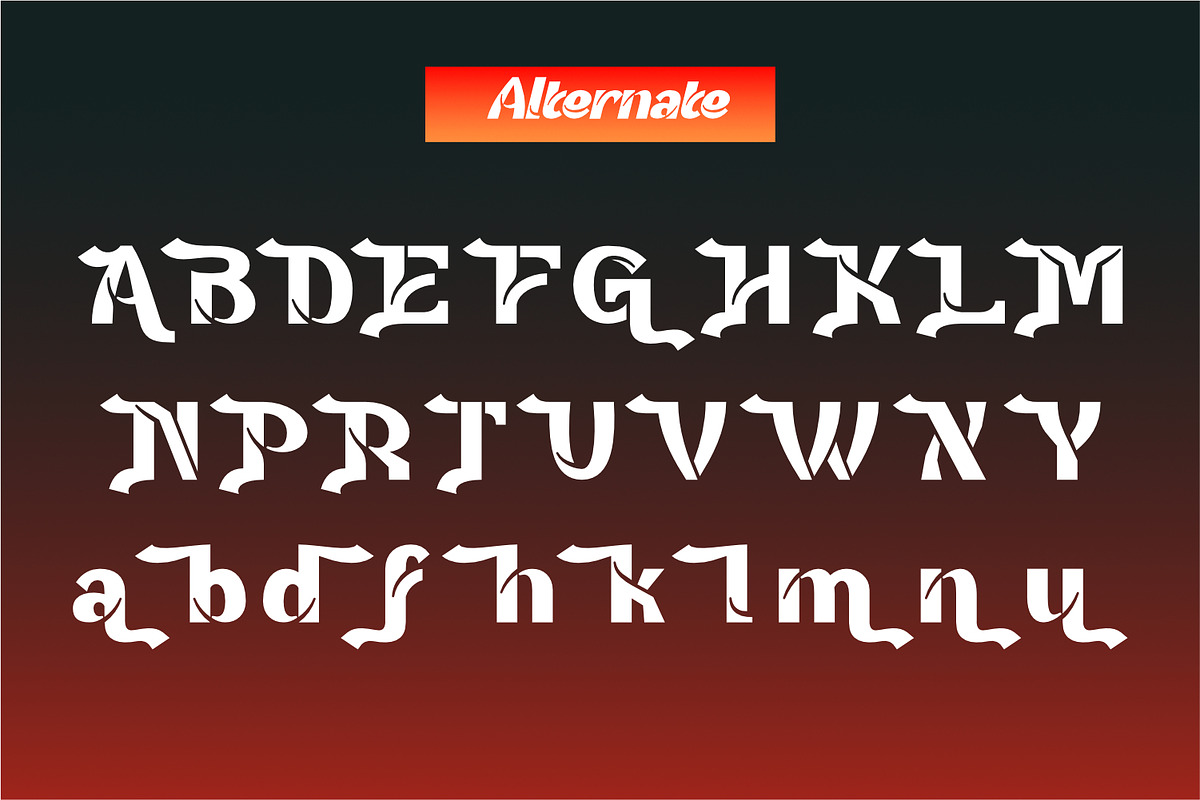 Groobty - Sans Serif Display Font, a Sans Serif Font by Rishsketch (Photo 13 of 16)