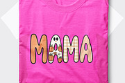 Preppy Halloween Mama Png Floral Gho, a Seasonal Illustration by Unique Design Team (Thumbnail 4 of 7)