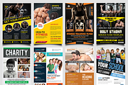 New-150 Multipurpose Flyers Bundle, a Flyer Template by AfzaalGraphics (Thumbnail 21 of 35)