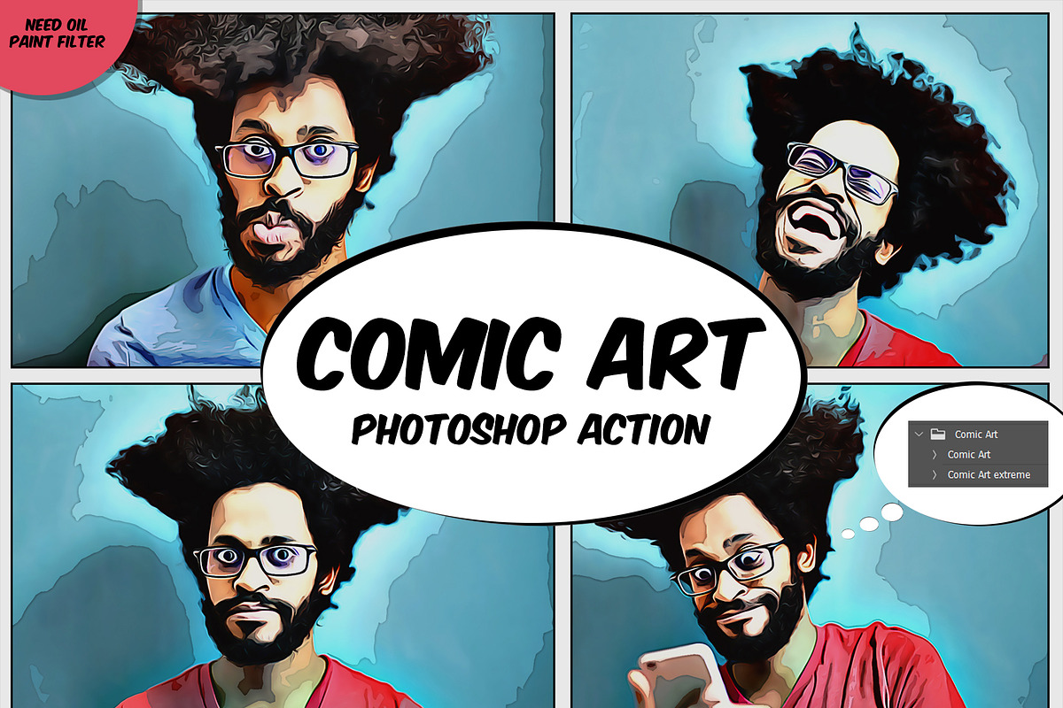Comic Art, an Action Add-On by Danive Studio (Photo 1 of 15)