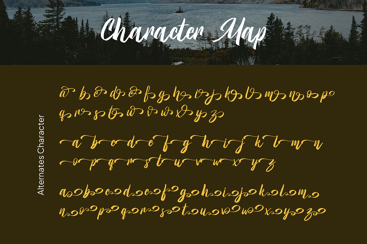 Sweet Candy Signature Script Font, a Script Font by Vampstudio (Photo 13 of 13)