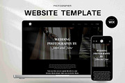 Wix Website Template - Photographer, a Wix Template by Evara Creative Agency (Thumbnail 1 of 7)