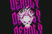 Noctyrr Heavy Metal Gothic Font, a Blackletter Font by Letterara (Thumbnail 6 of 15)
