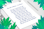 Fresh Monday font, a Handwritten Font by Mallinka (Thumbnail 3 of 9)