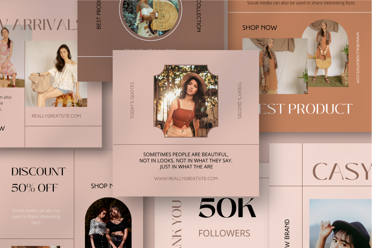 Casy Fashion - Canva Instagram, a Social Media Template by Inkofert (Photo 11 of 11)