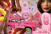 Barbiecore collage pack, an Object Graphic by TatianaBannikova (Thumbnail 9 of 9)