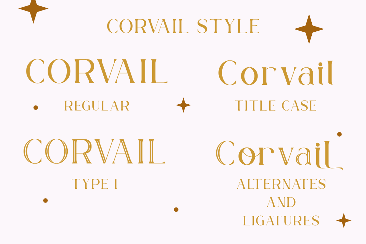 Corvail - Elegant Sans Font, a Font by PutraCetol Studio (Photo 5 of 12)
