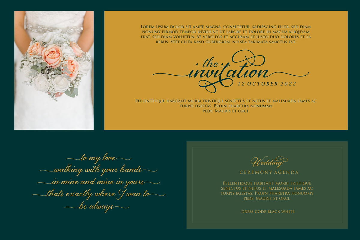 Luxuriougenics, a Script Font by Pollux of Geminorum (Photo 10 of 12)