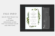 Sunny forest – wedding invitations, an Invitation Template by Helen Halik art (Thumbnail 10 of 10)