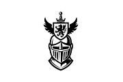 Medieval Knight Shield Vector Bundle, an Illustration by Designs_River (Thumbnail 25 of 51)