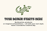 Wild West Boho Line Art Icon Set, a Decorative Illustration by Yanakicc (Thumbnail 8 of 8)