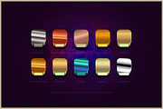 Aurous - Text Styles for Illustrator, a Layer Style Add-On by Vector Galore (Thumbnail 4 of 5)
