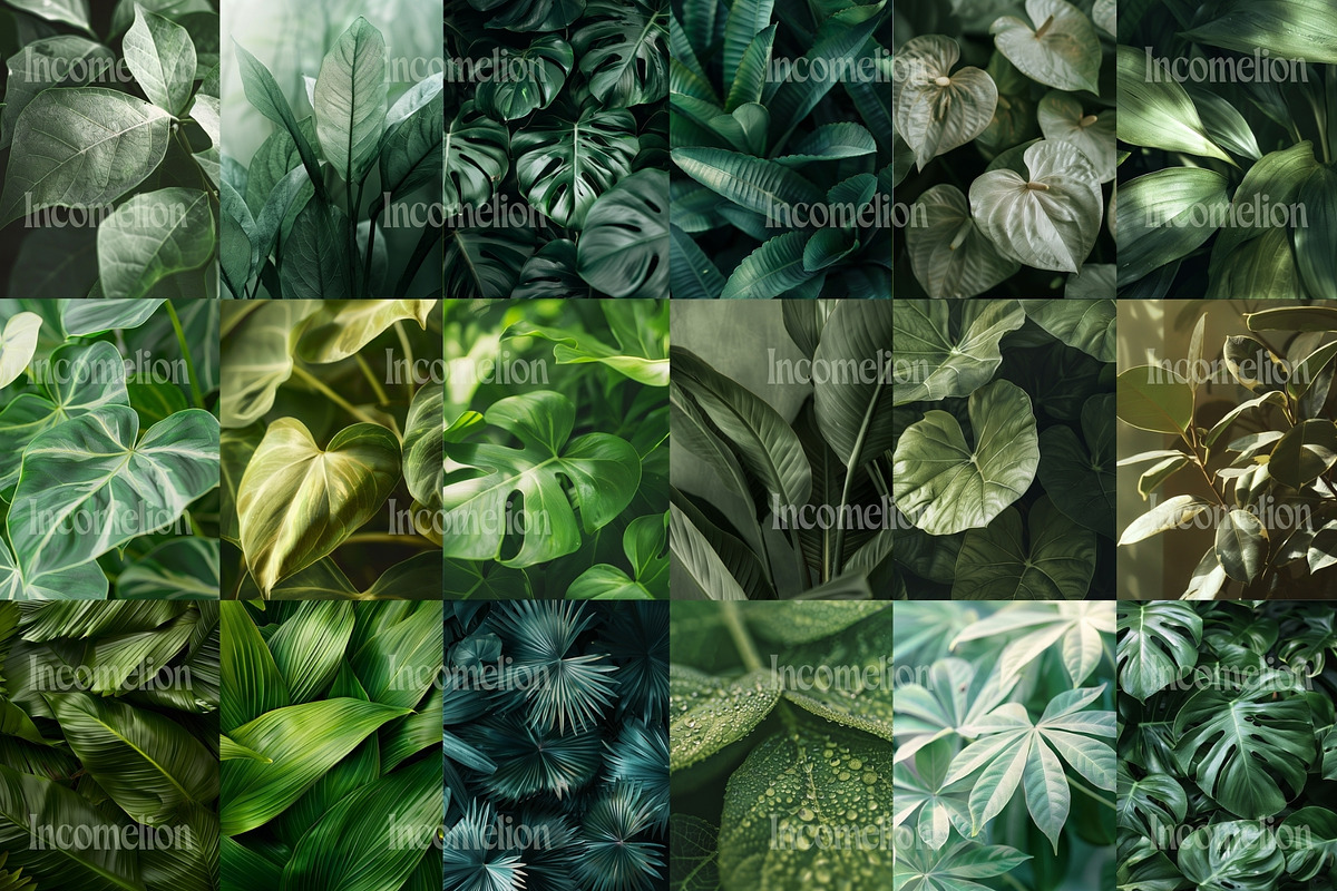 135 Green Leaves Stock Photos, a Nature Photo by Incomelion (Photo 3 of 7)