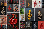154 Clefs, an Arts & Entertainment Photo by Handmadefont (Thumbnail 8 of 19)