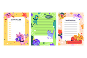 Funny doodle icons set, backgrounds, an Object Illustration by PaperTrident (Thumbnail 5 of 10)