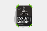 Poster Mockup, an Advertising Mockup by Unerispace (Thumbnail 4 of 4)