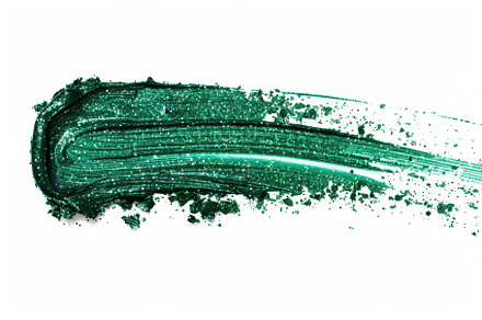 Green paint watercolor stripes brush, an Abstract Photo by Pixeness