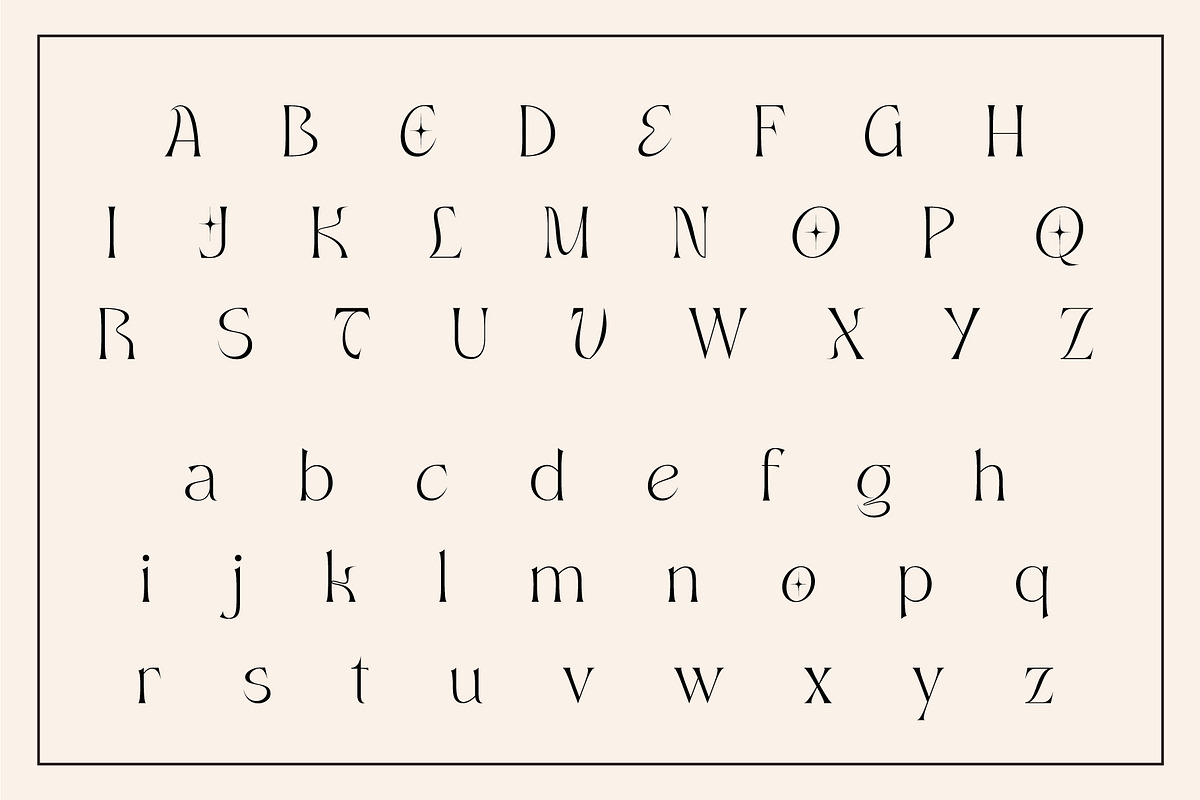Onteal - Serif Display Ligature Font, a Serif Font by Vesvocrea (Photo 6 of 9)
