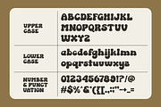 Kovey - Retro Display Font, a Font by Flawless And Co (Thumbnail 10 of 10)