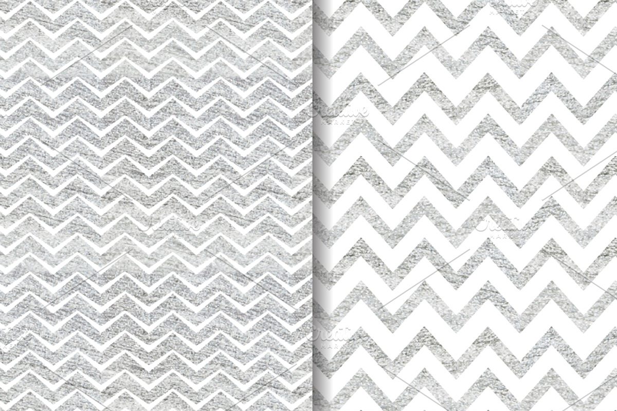 Silver Seamless Patterns, a Pattern Graphic by Sunset&Sea Design