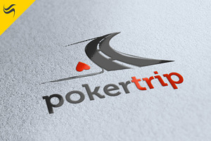 Poker Trip Logo Template