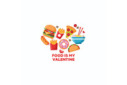 Valentine’s Day Cute Icons Set, an Object Illustration by Designer_Momina (Thumbnail 8 of 21)