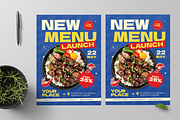 Restaurant Menu Launch Flyer, a Flyer Template by Annora Studio (Thumbnail 2 of 6)