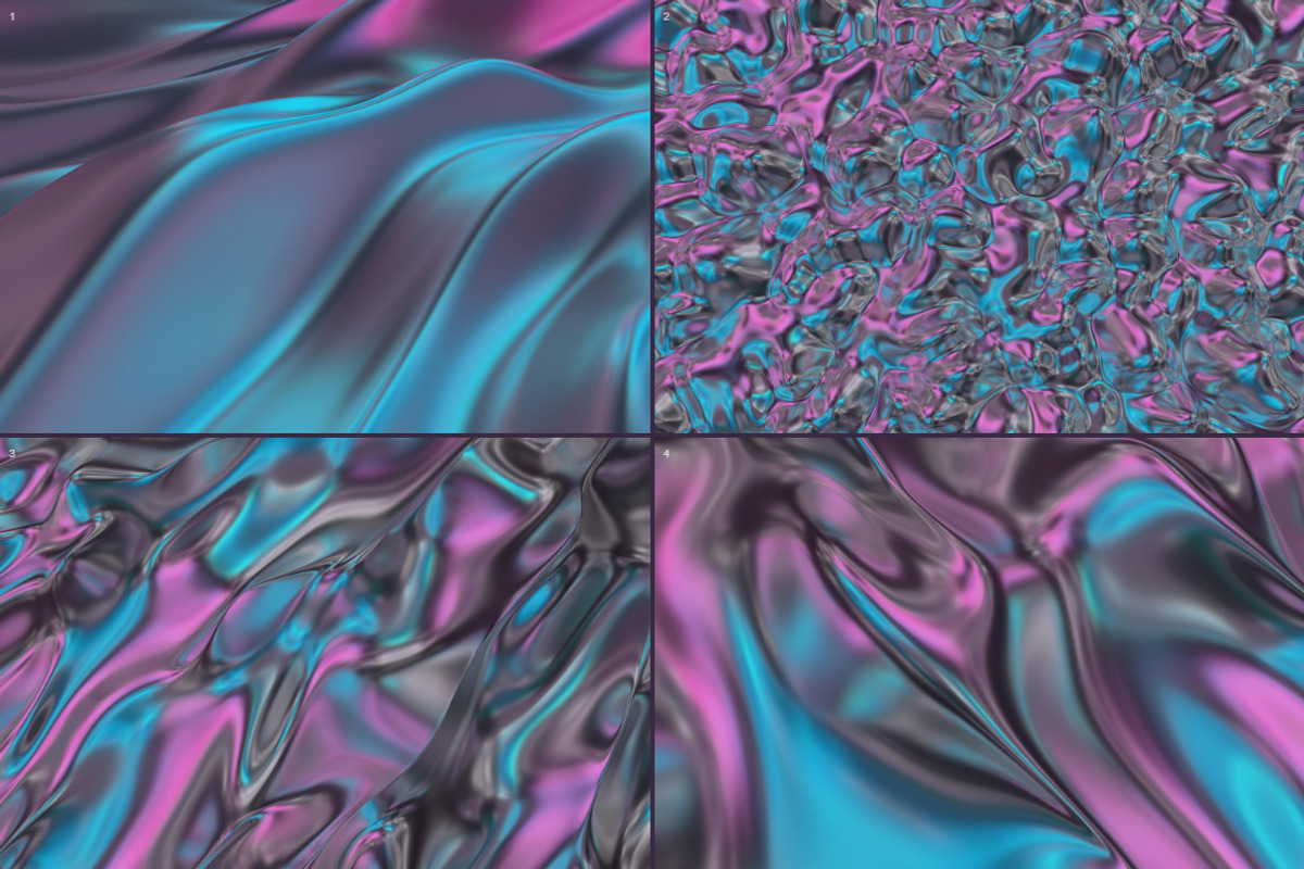 Abstract 3d Rendering of Soft Waves, a Wallpaper Graphic by BIBIART (Photo 8 of 10)