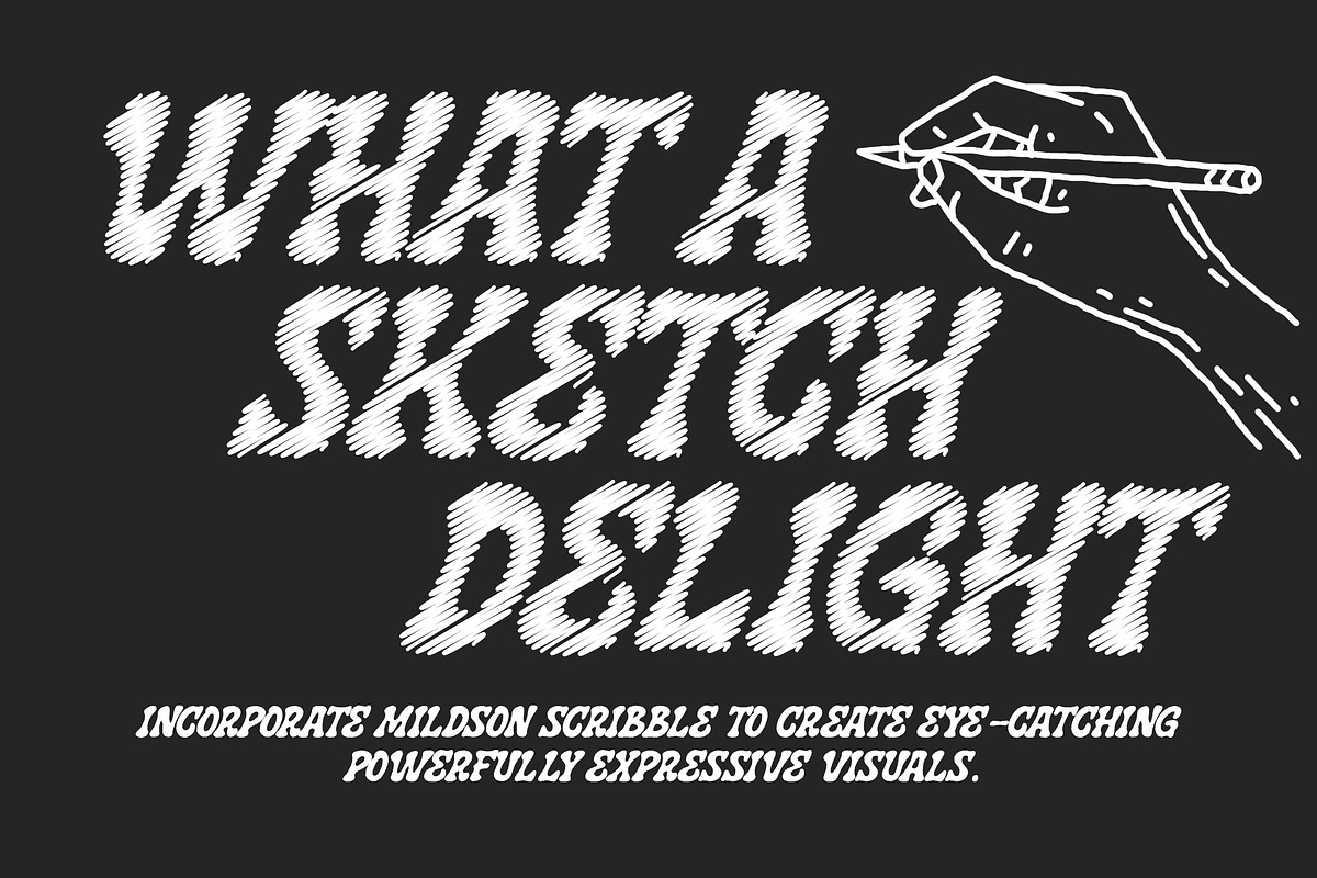 Mildson - Handmade Display Font, a Slab Serif Font by Blankids Studio (Photo 9 of 11)
