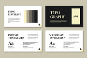 Brand Guideline With Gold Accent, a Presentation Template by Mighty-Slide (Thumbnail 5 of 6)