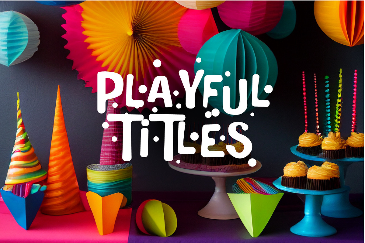 Carnival Headline Font, a Sans Serif Font by artyway (Photo 2 of 7)