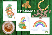 Gnome St. Patrick's Day, an Illustration by Yuliya Art (Thumbnail 4 of 6)